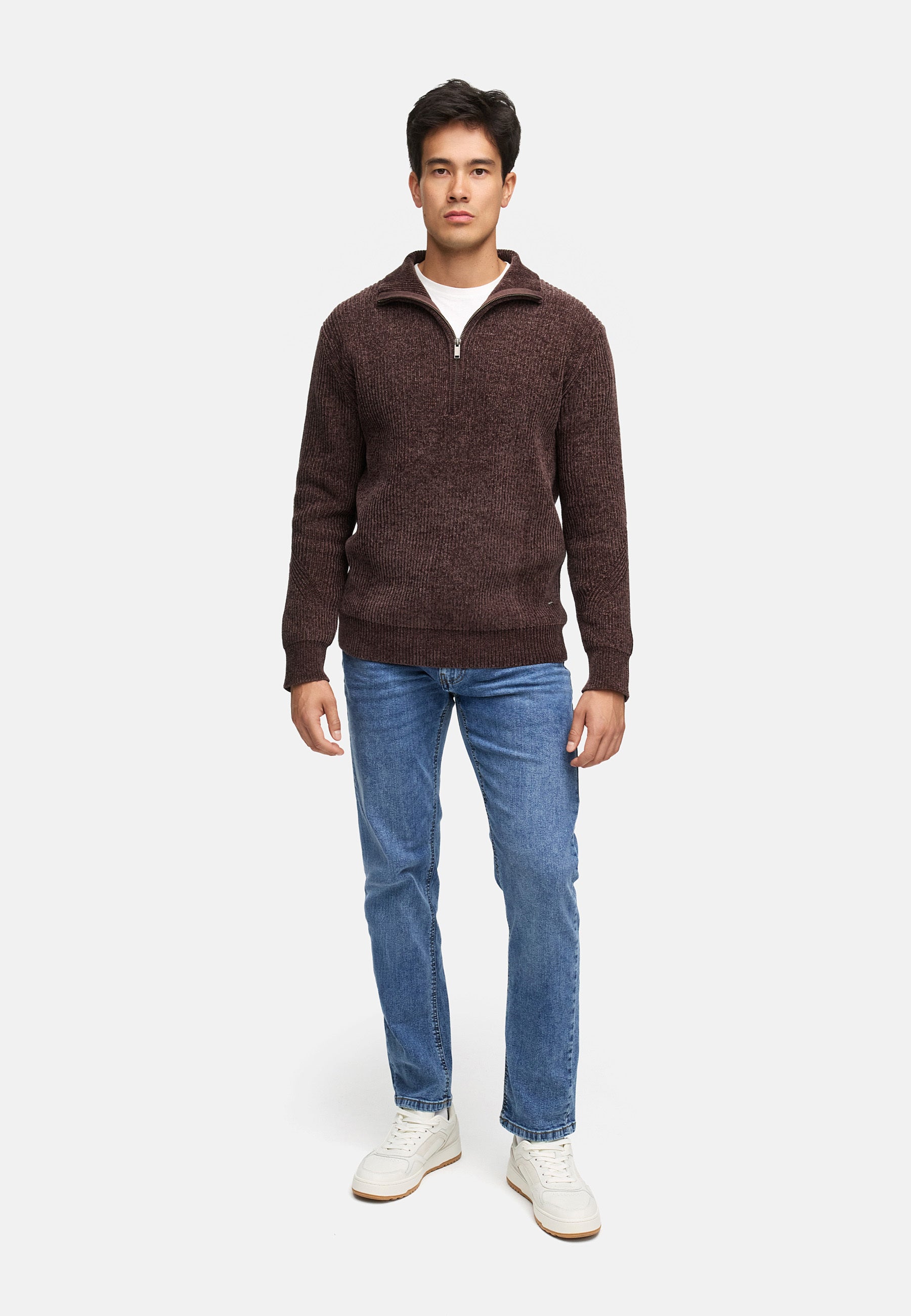 Strickpullover INHunch Half Zip Produktbild
