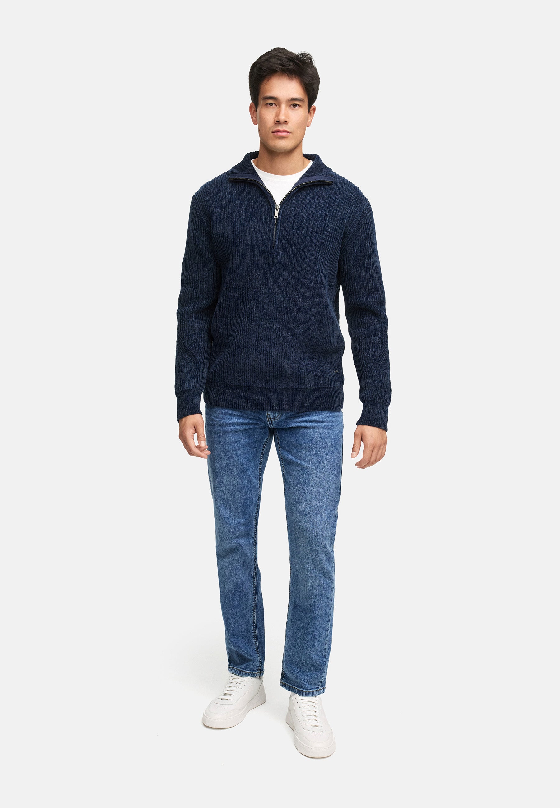 Strickpullover INHunch Half Zip Produktbild