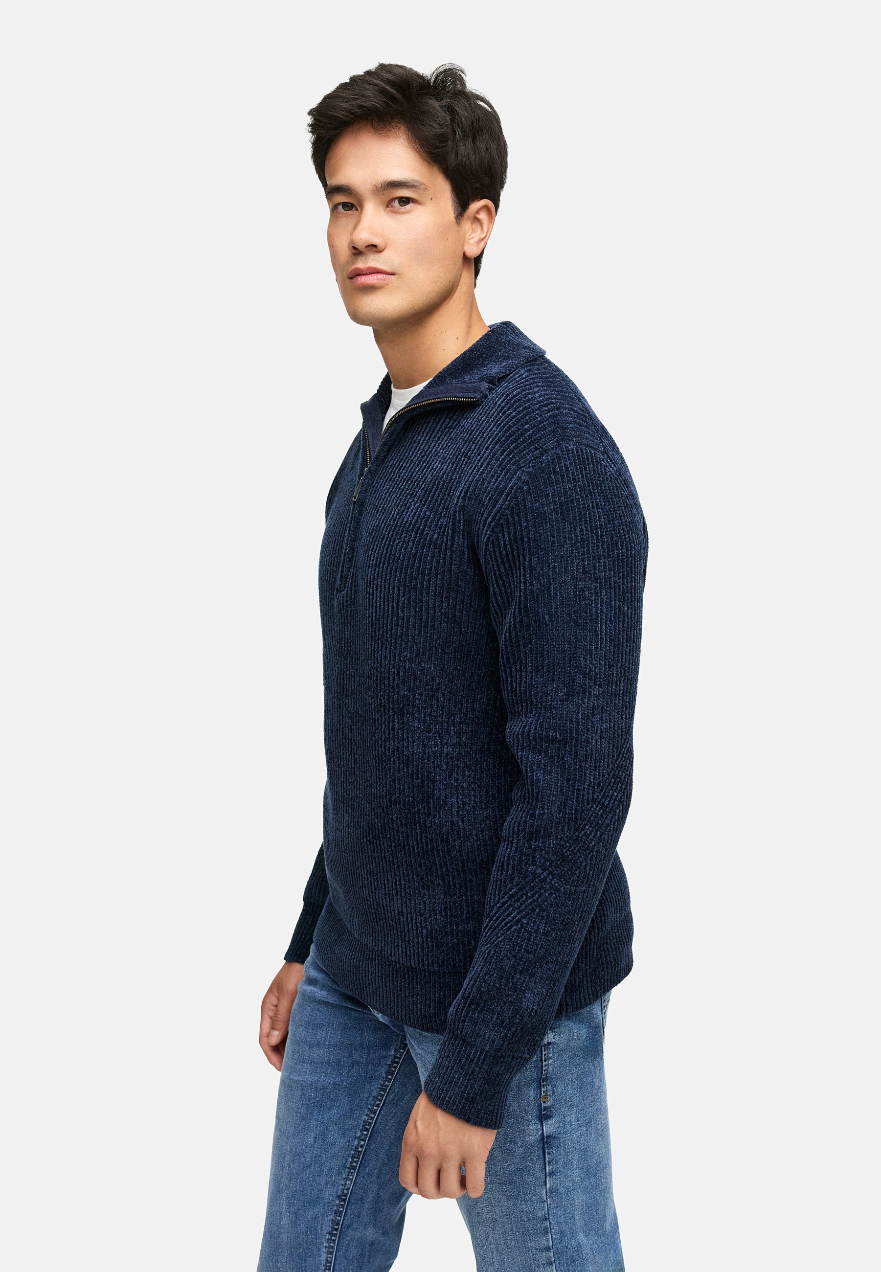 Strickpullover INHunch Half Zip Produktbild
