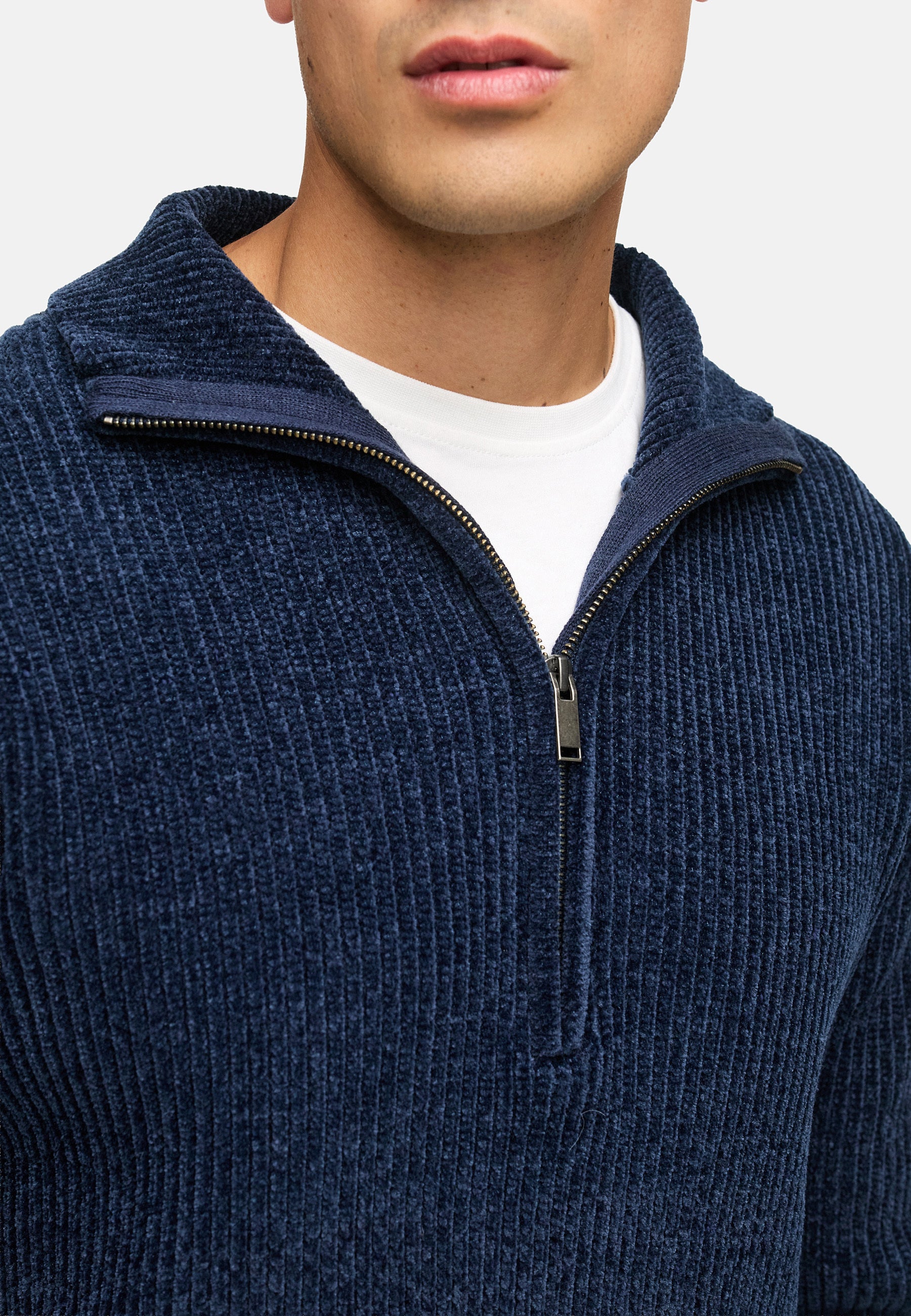 Strickpullover INHunch Half Zip Produktbild