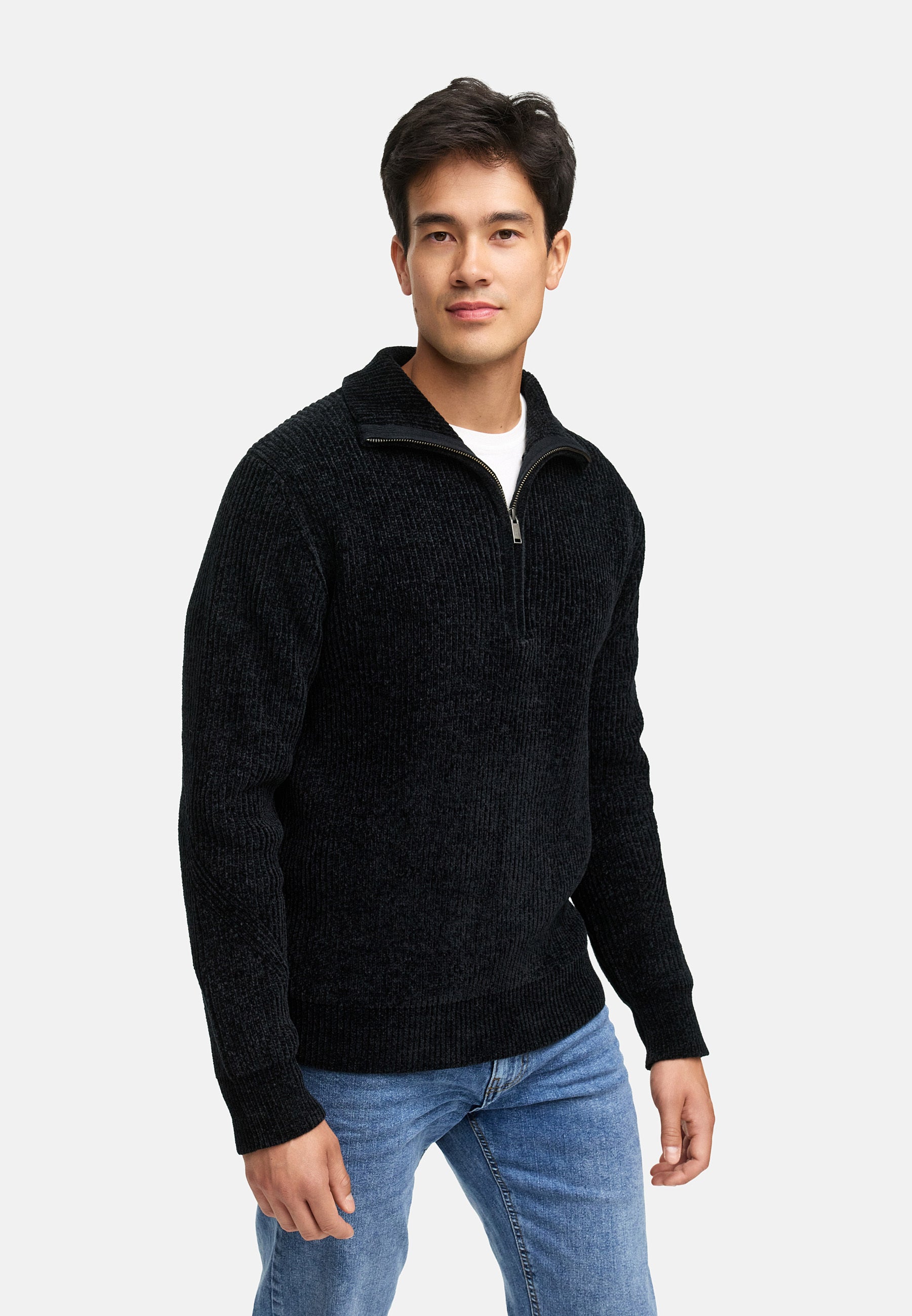 Strickpullover INHunch Half Zip Produktbild
