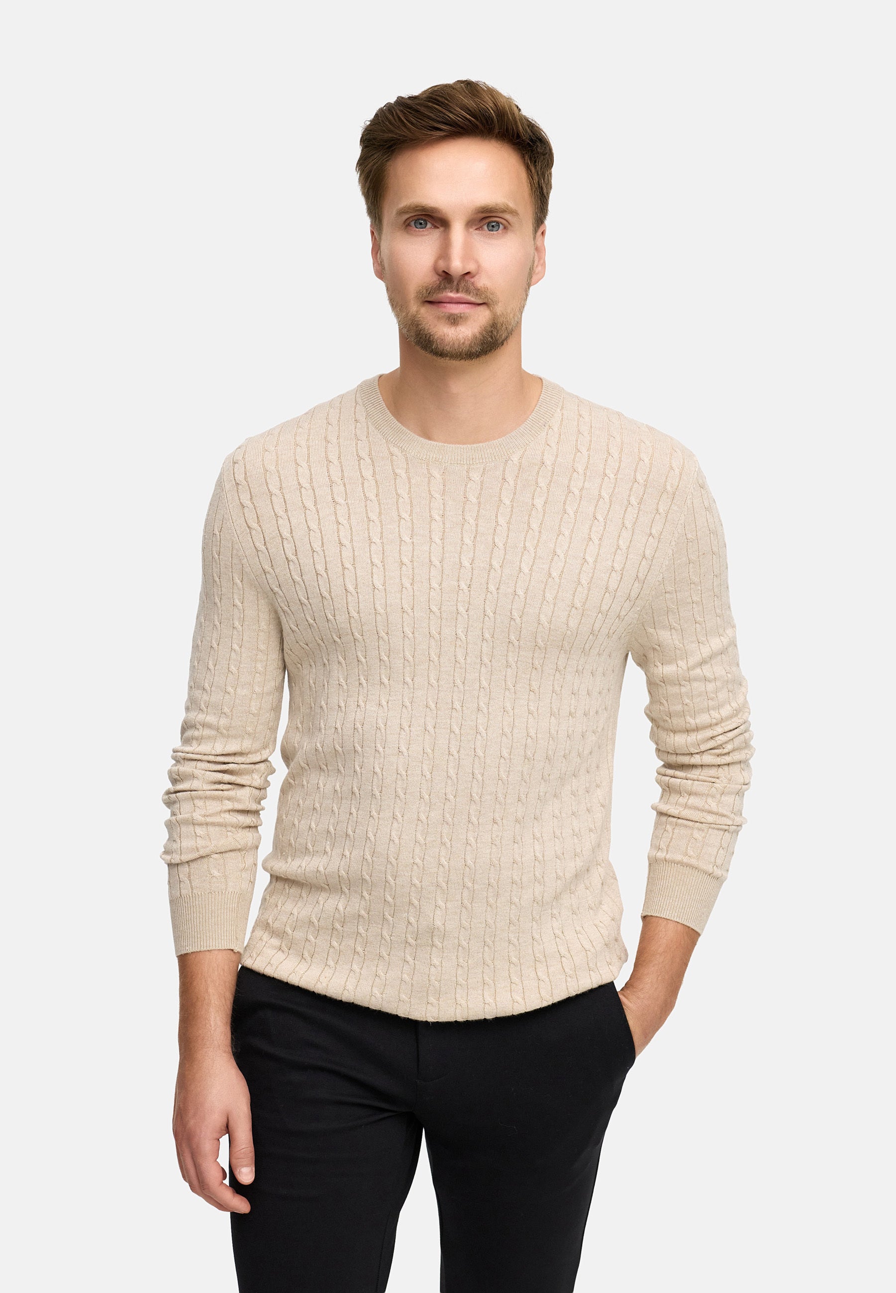 Strickpullover JFCamden crew neck knit Produktbild