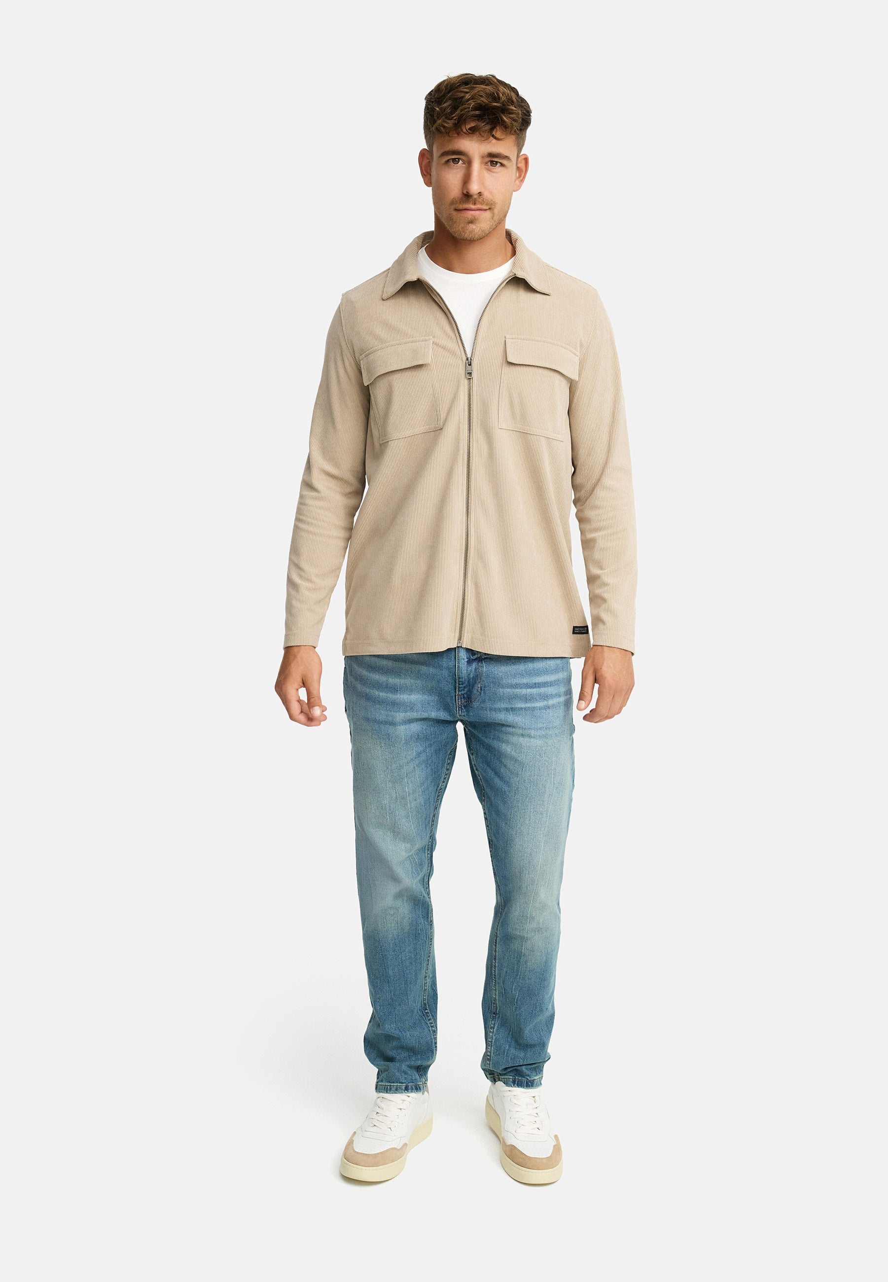 Hemd Langarm INNemoto Zip Shirt Produktbild