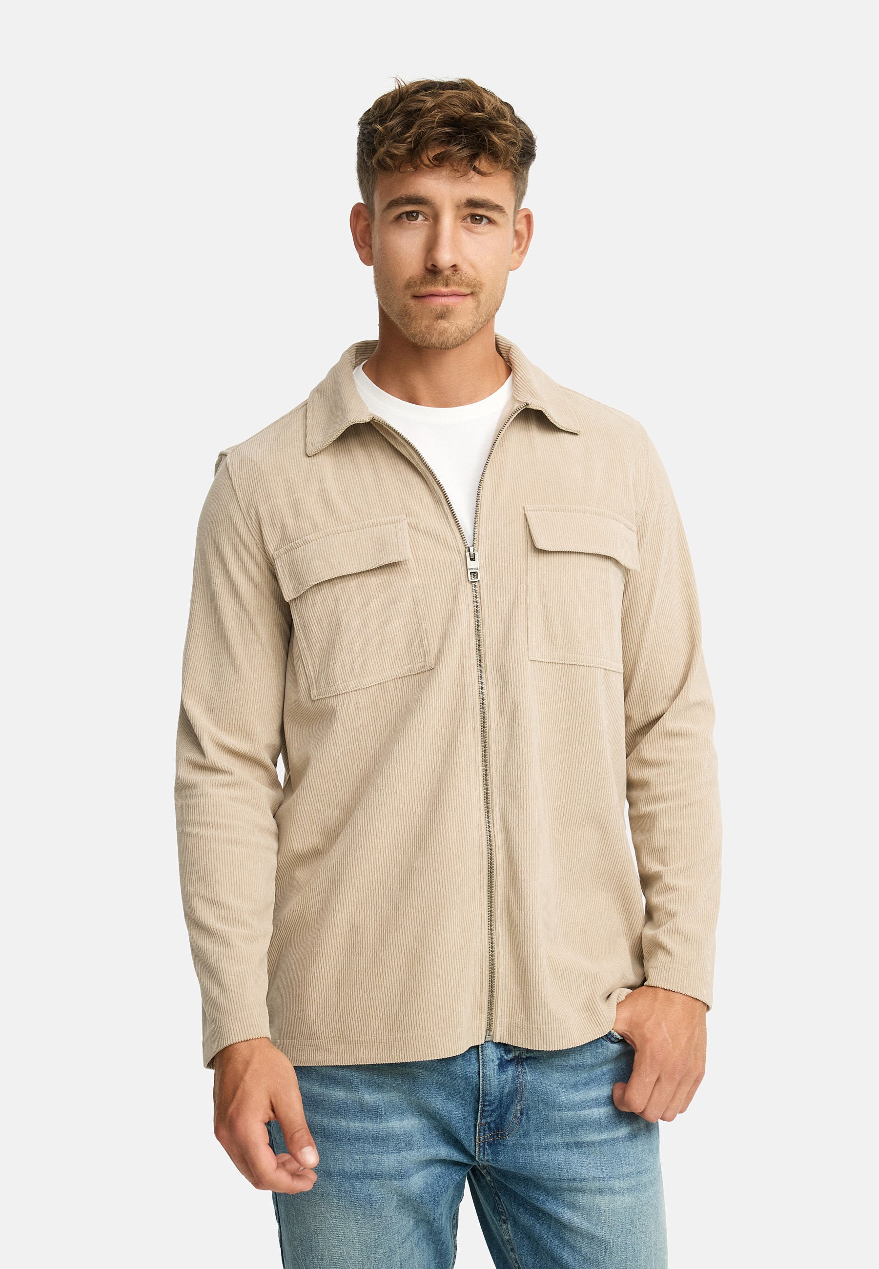 Hemd Langarm INNemoto Zip Shirt Produktbild