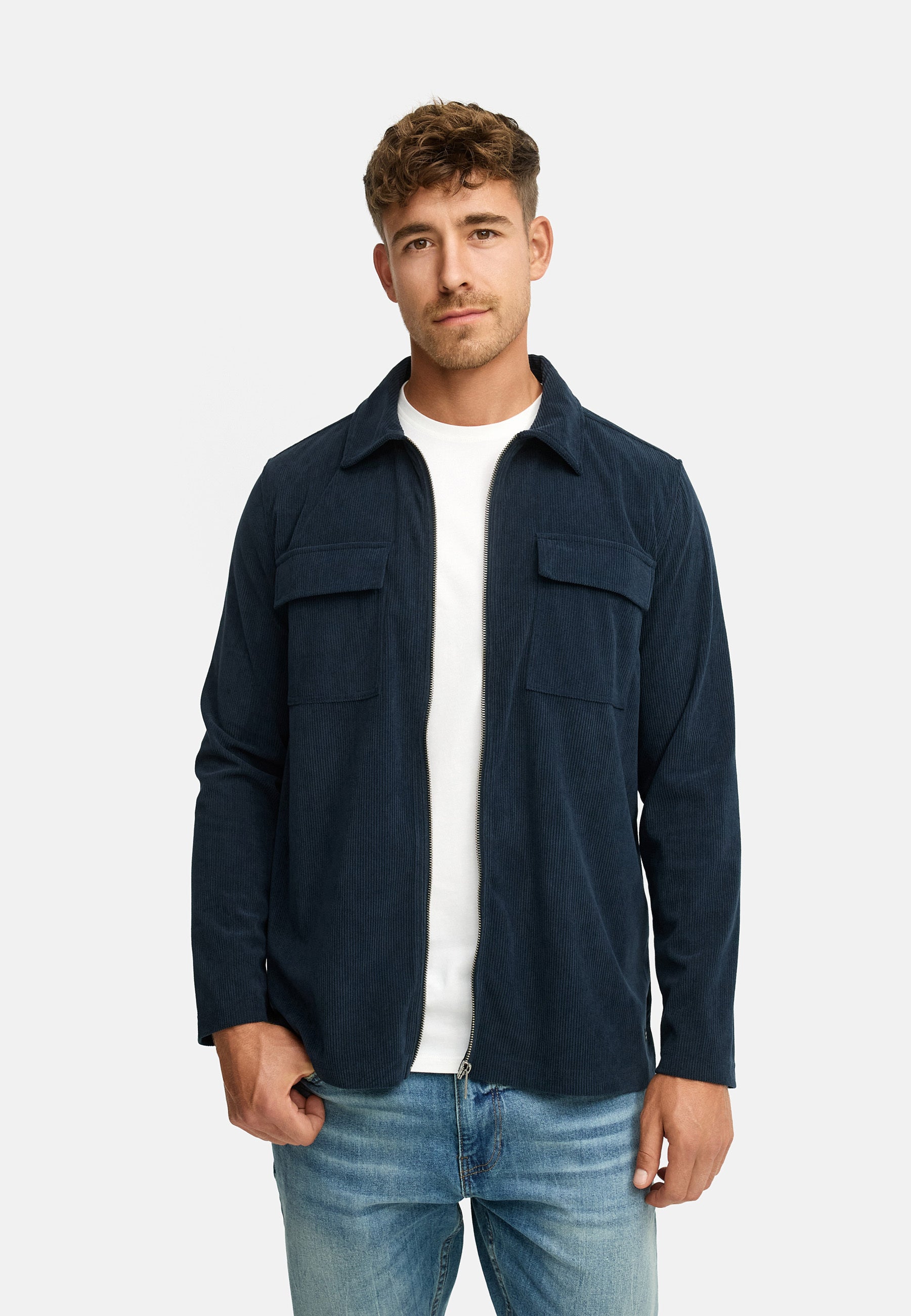 Hemd Langarm INNemoto Zip Shirt Produktbild