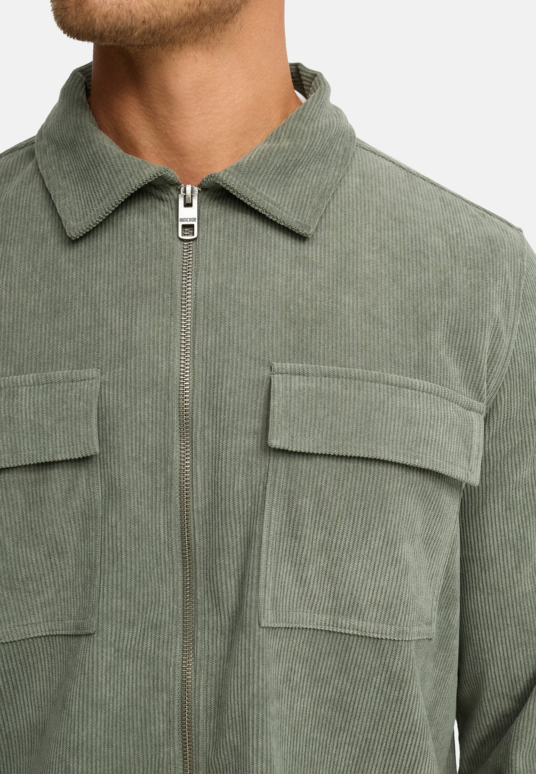 Hemd Langarm INNemoto Zip Shirt Produktbild