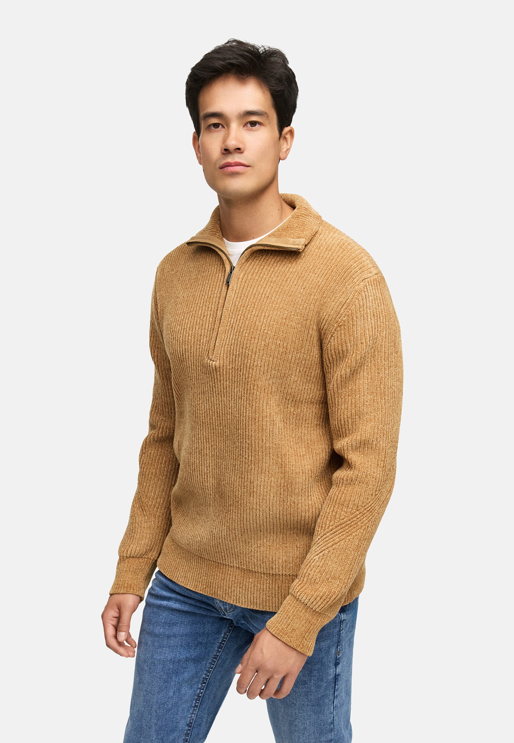 Strickpullover INHunch Half Zip Produktbild