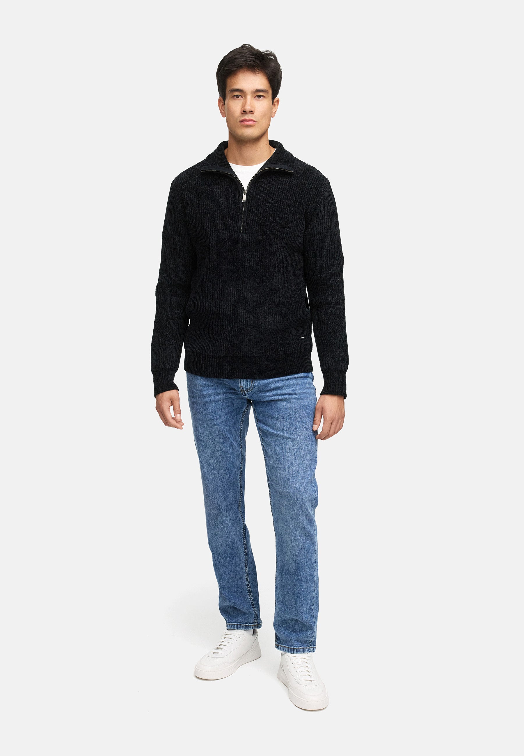 Strickpullover INHunch Half Zip Produktbild