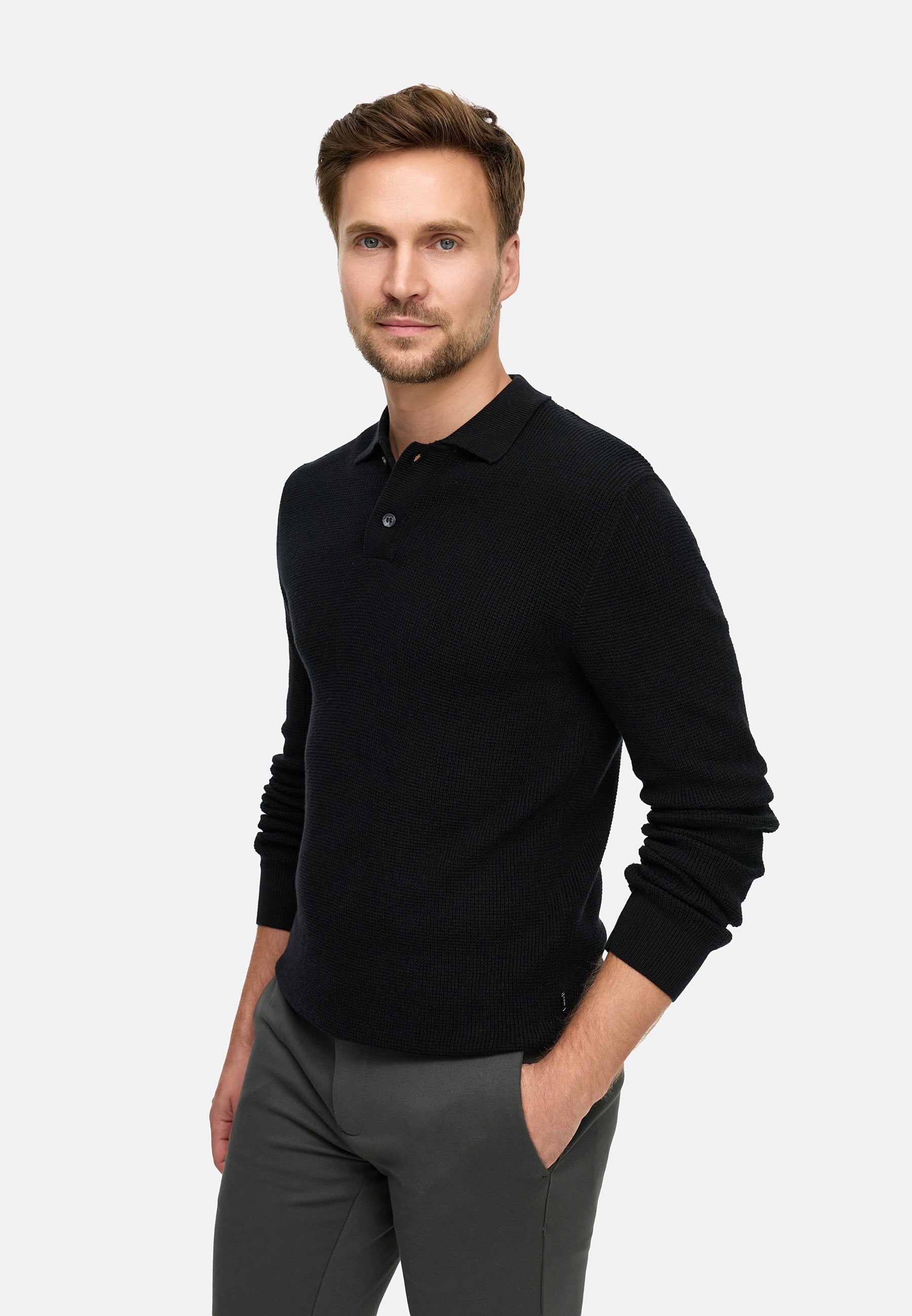Strickpullover JFTristan polo knit Produktbild